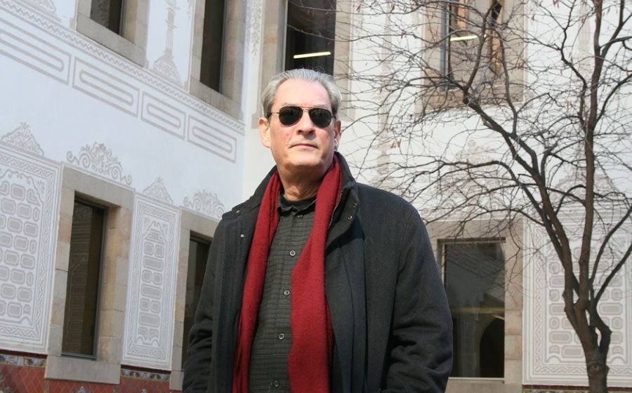 Paul Auster. _ Foto de Maria Teresa Slanzi