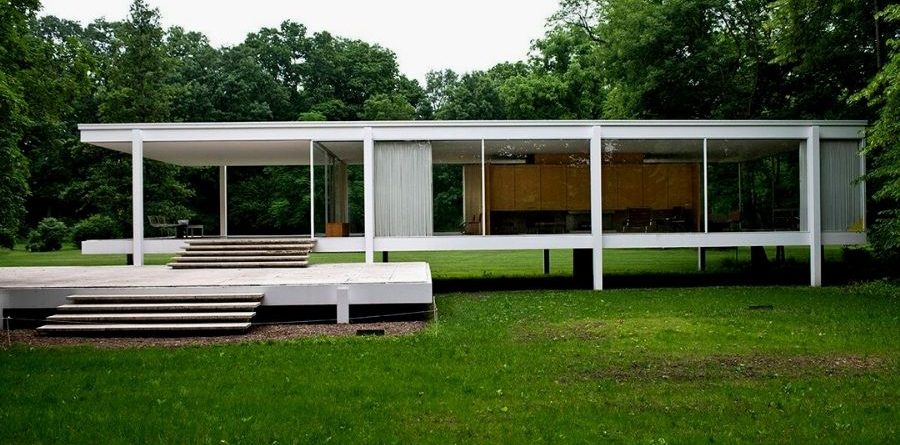 Casa Farnsworth de Mies van der Rohe.