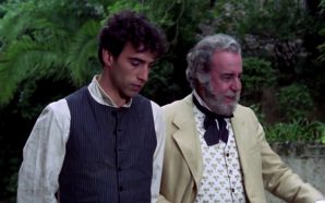 Imanol Arias i Fernando Rey en la pel·lícula de Jaime Chávarri.