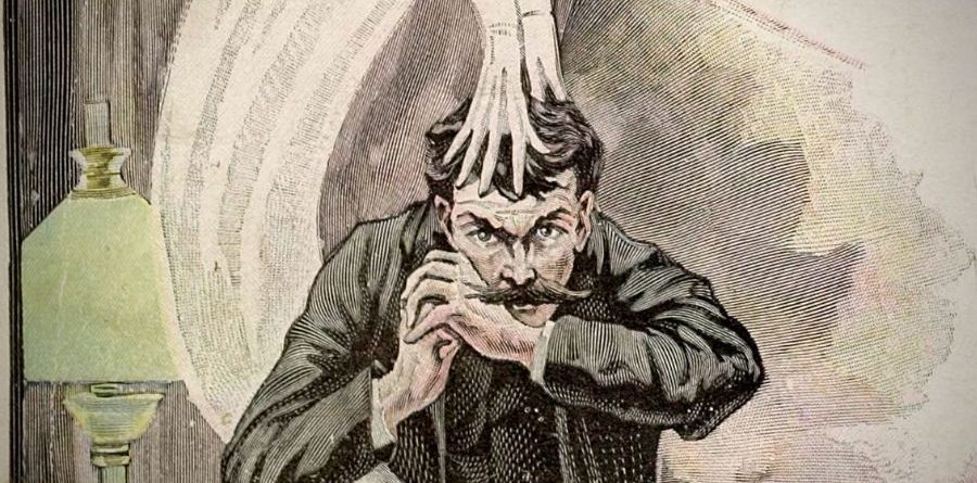 Portada d’una edició de 1908 de la col·lecció 'El Horla' de Maupassant.