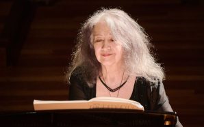 Martha Argerich aixeca el Palau de la Música