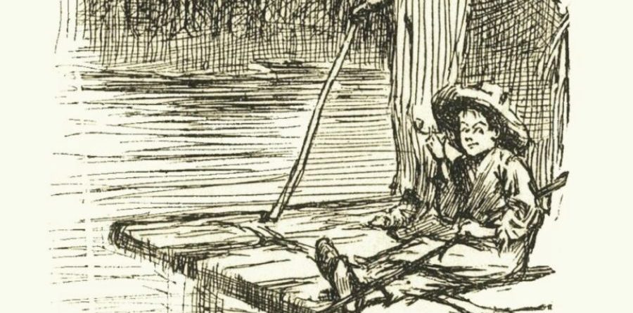 Les aventures d’en Huckleberry Finn de Mark Twain