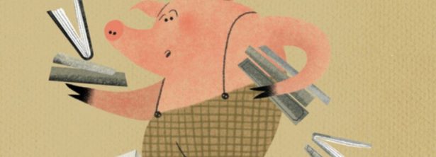 Desventures d’un porc magistral a la Biblioteca Nacional
