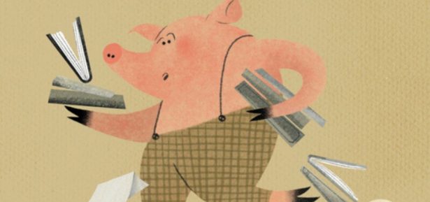 Desventures d’un porc magistral a la Biblioteca Nacional